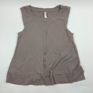 Xhilaration Tank Top Womens Medium Round Neck Brown